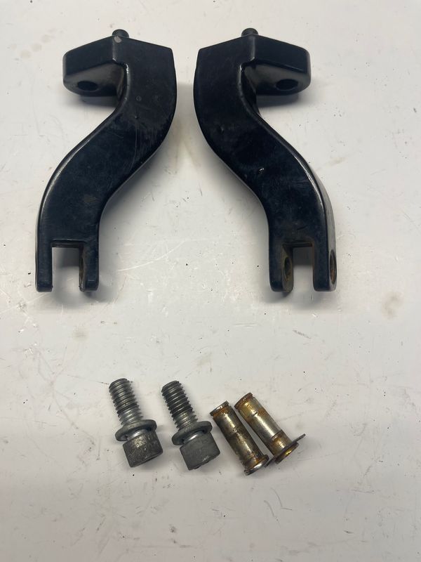 Rear Passenger Floorboard Mounting Brackets--1999 Harley-Davidson FLHRCI Road King Classic Rear Passenger Floorboard Mounting Brackets--1999 Harley-Davidson FLHRCI Road King Classic