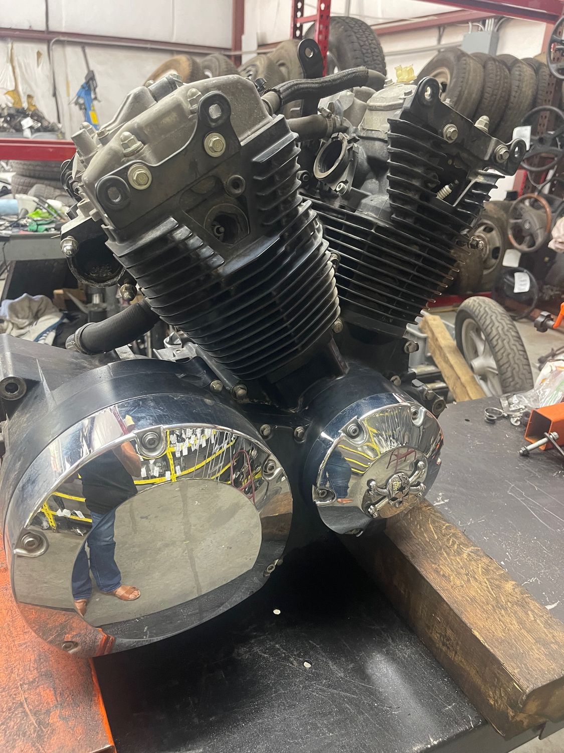 Engine Motor Transmission--2010 Honda VT1300CR Stateline