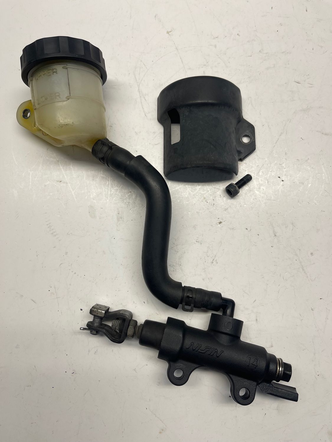 Rear Brake Master Cylinder w/ Reservoir 43510-MFR-671--2010 Honda VT1300CR Stateline