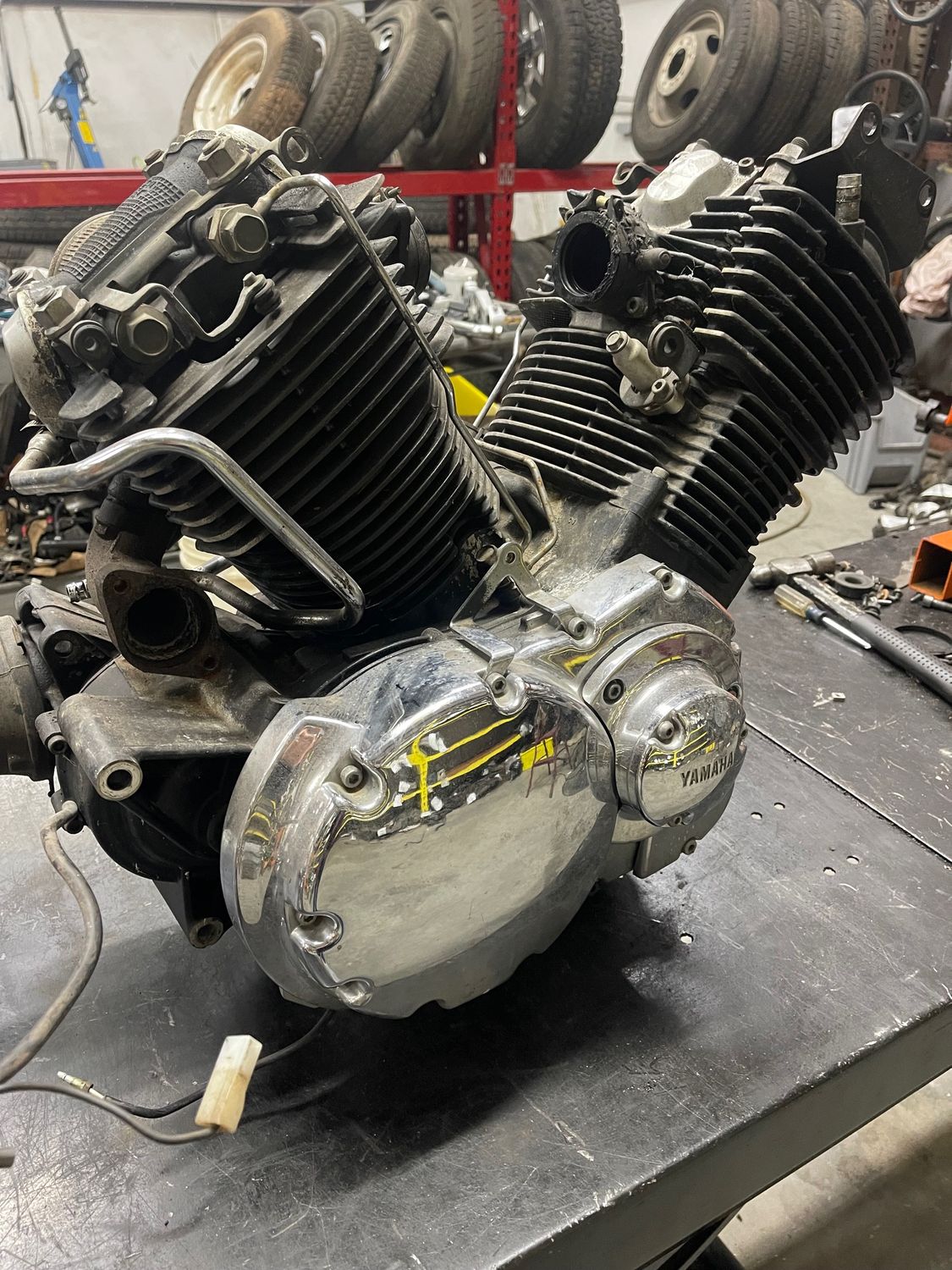 Engine Motor--2002 Yamaha V-Star XVS1100APR Classic Engine Motor--2002 Yamaha V-Star XVS1100APR Classic