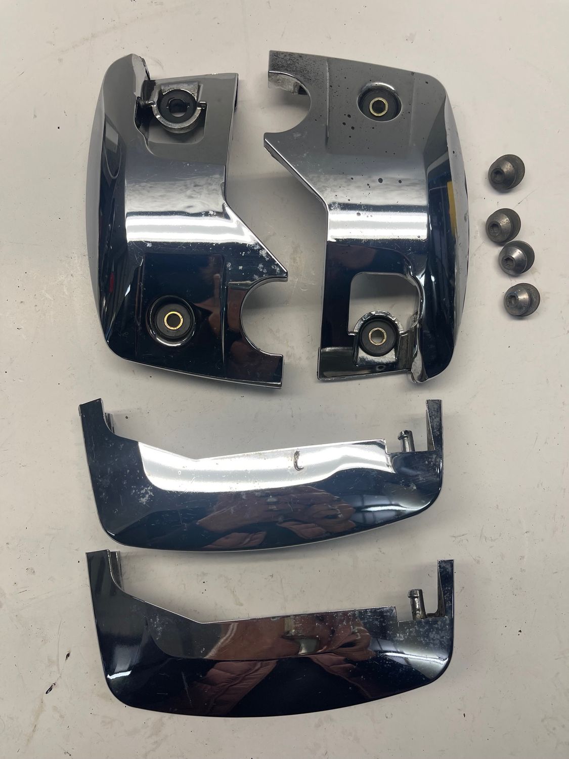 Cylinder Head Covers Set of Four  SEL-11186-00/ SEL 11190-00--2002 Yamaha V-Star XVS1100APR Classic