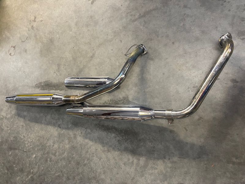 Exhaust Complete-Stock--2000 Harley-Davidson Heritage Softail Exhaust Complete-Stock--2000 Harley-Davidson Heritage Softail