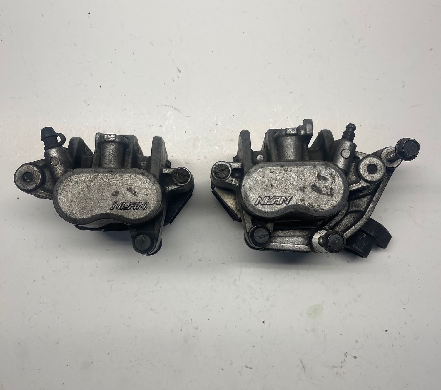 Front Brake Calipers Left & Right 45150-MT3-305, 45250-MY3-306--2003 Honda ST1100 Police Front Brake Calipers Left & Right 45150-MT3-305, 45250-MY3-306--2003 Honda ST1100 Police