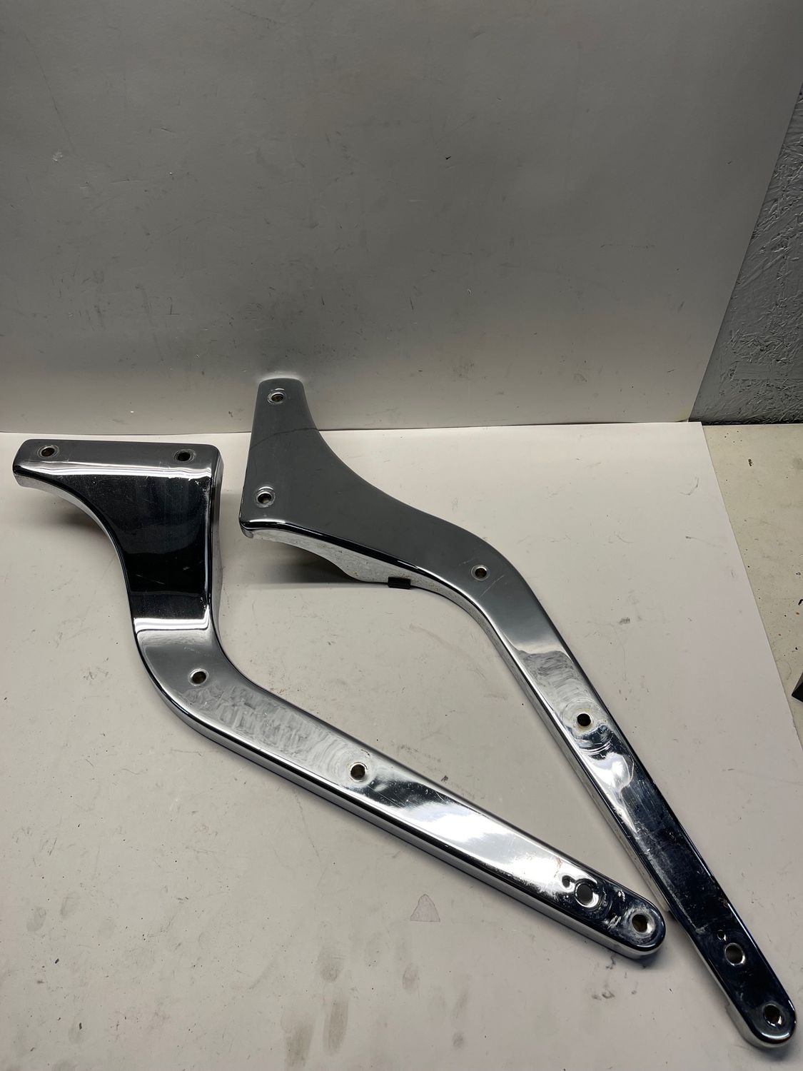 Rear Fender Supports Struts--1999 Vulcan VN800B