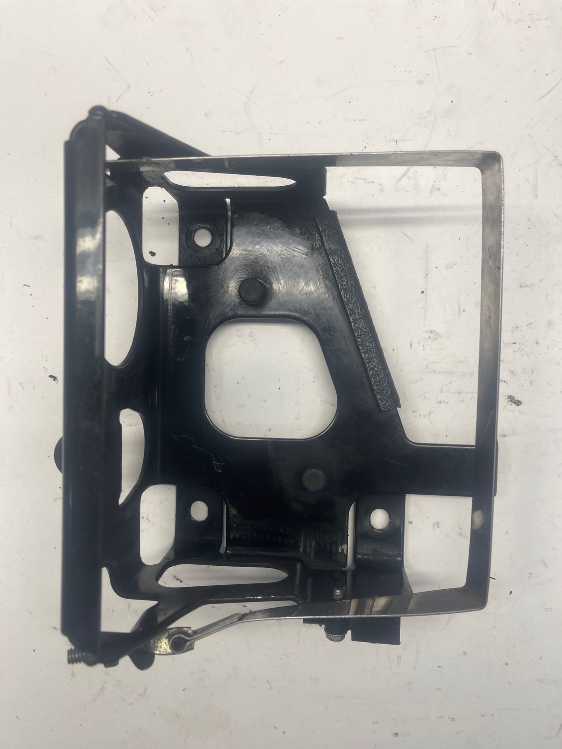 Battery Box Tray Holder w/ Tip Sensor BAS 66194-98/ 32495-98--Pulled from a 2001 Sportster XL883H