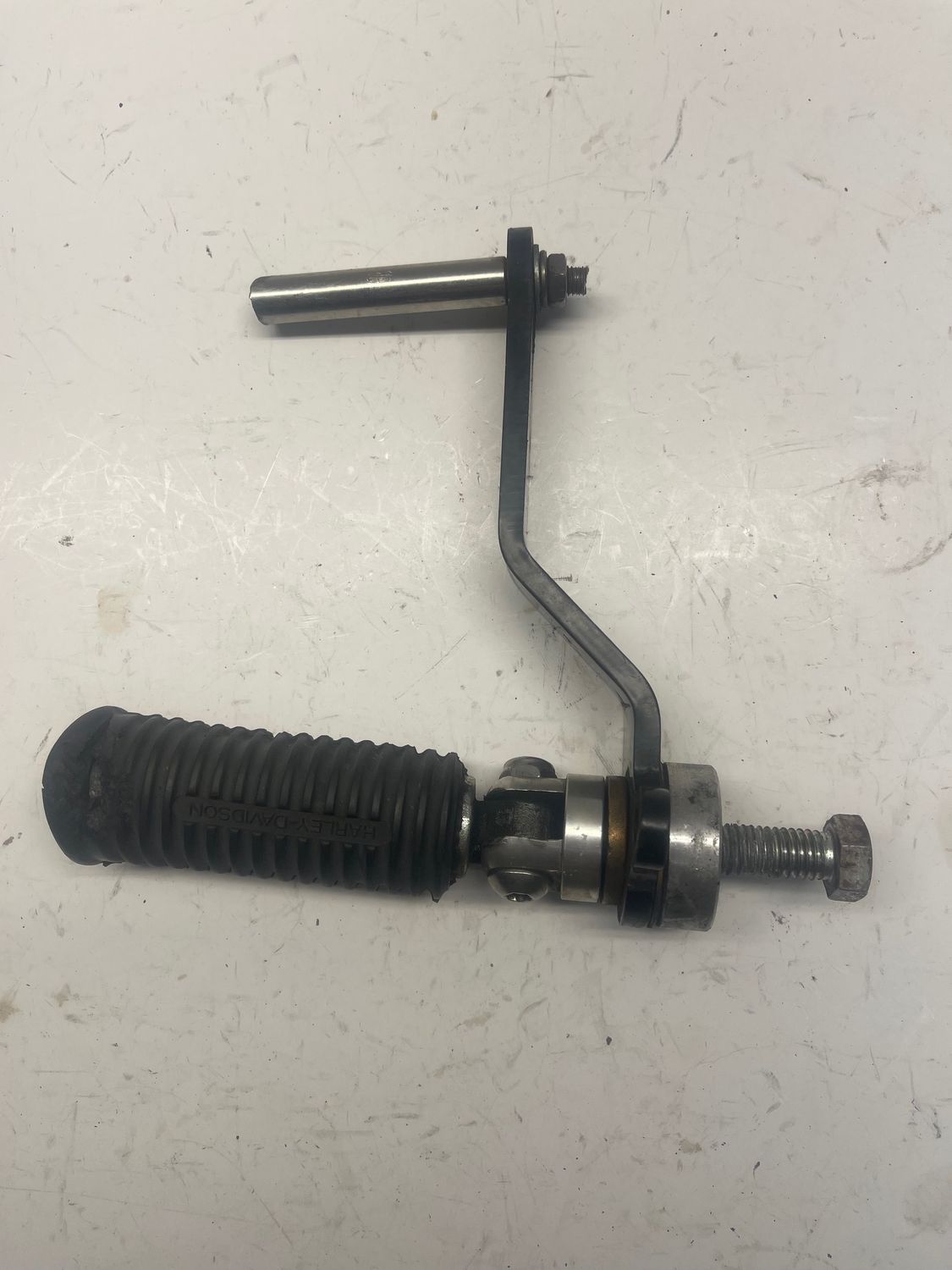 Left Driver Foot Peg  w/ Shifter Pedal--2001 Harley-Davidson XL883