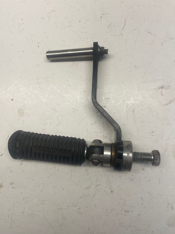 Left Driver Foot Peg  w/ Shifter Pedal--2001 Harley-Davidson XL883