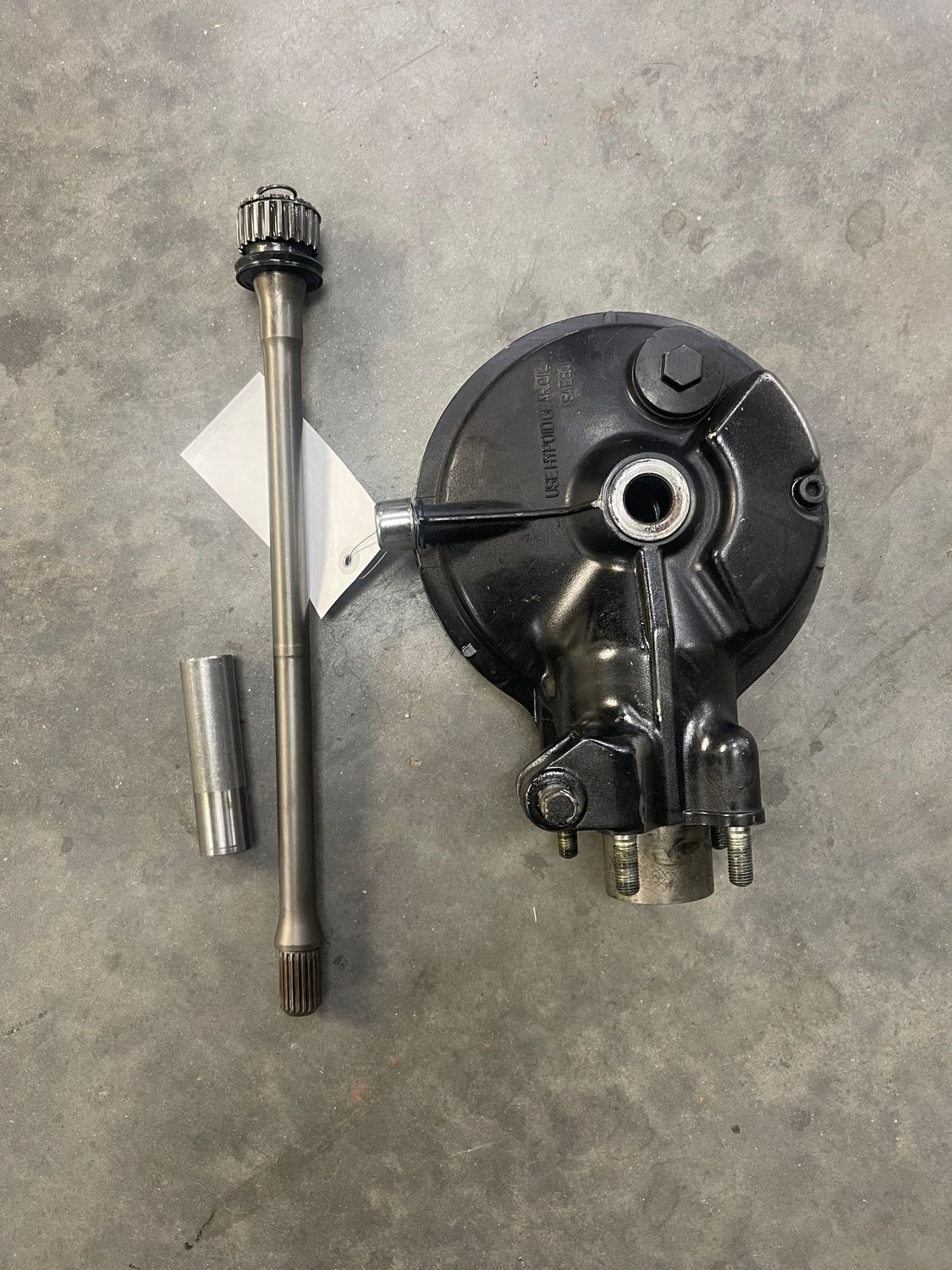 Rear Final Drive Gear Differential w/ Shaft & Spacer--2006 Honda Shadow VT750C Rear Final Drive Gear Differential w/ Shaft & Spacer--2006 Honda Shadow VT750C