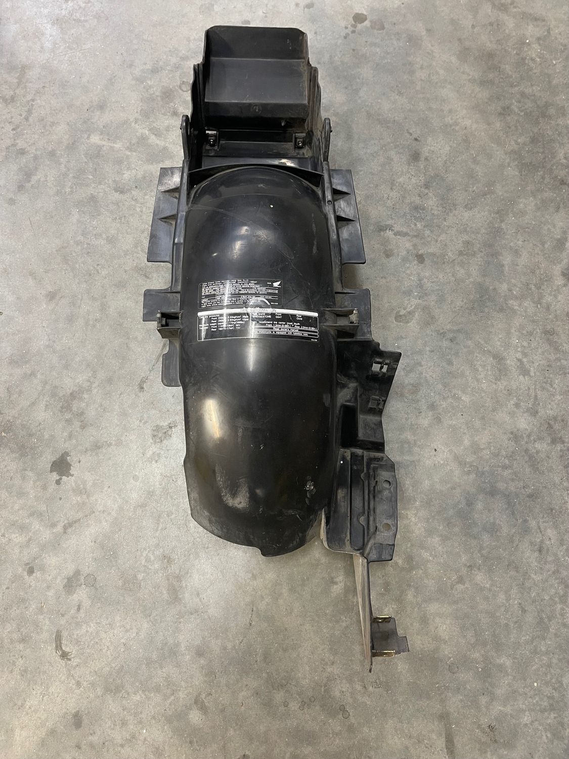 Rear Fender Rear Fender "A" 80106-MY3-0000--2003 Honda ST1100 Police