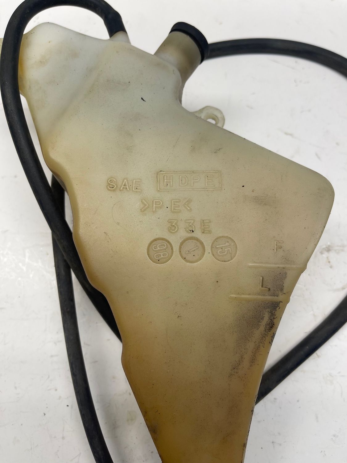 Radiator Coolant Reservoir Tank--2002 Suzuki GSXR750 Radiator Coolant Reservoir Tank--2002 Suzuki GSXR750