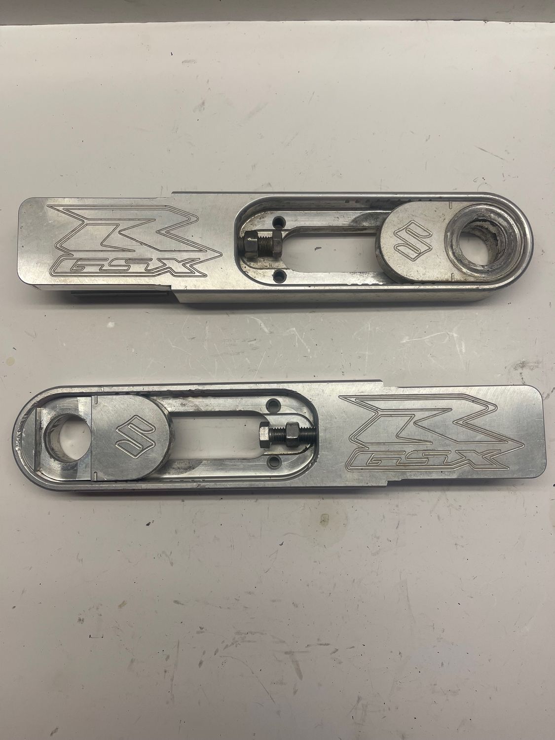 Swingarm Extensions, Adjustable from 4.5"-9"--2002 Suzuki GSXR750