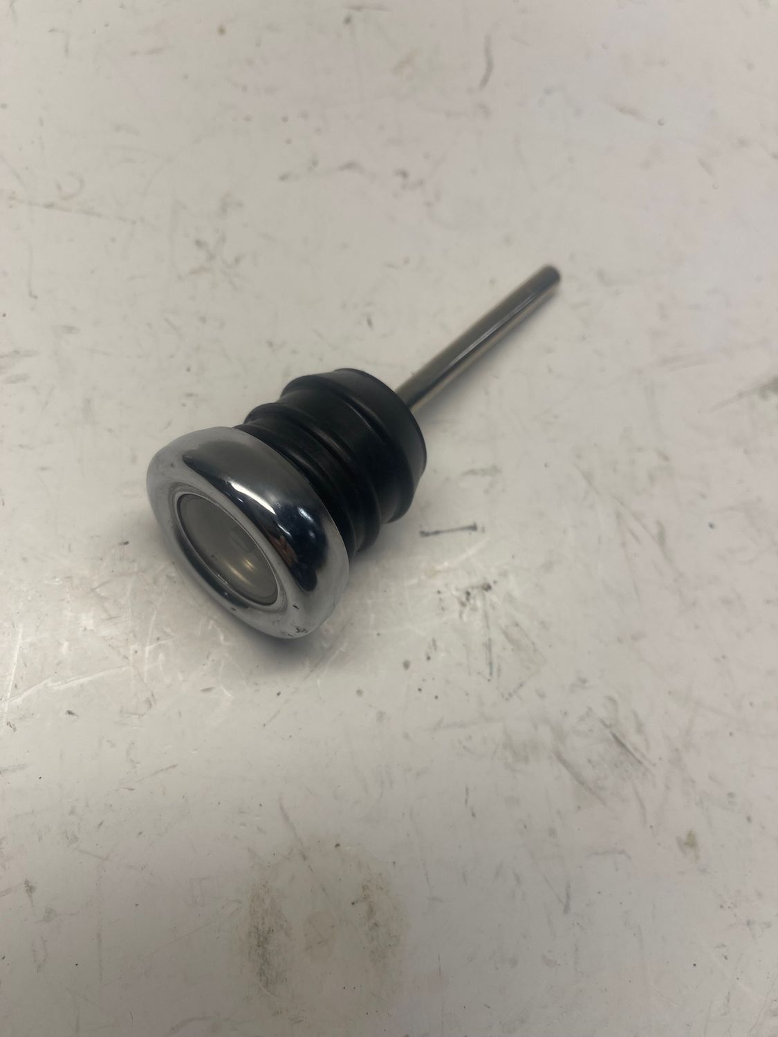 Oil Tank Temperature Gauge Dip Stick 62667-87-- 2001 Harley Sportster XL883H Oil Tank Temperature Gauge Dip Stick 62667-87-- 2001 Harley Sportster XL883H