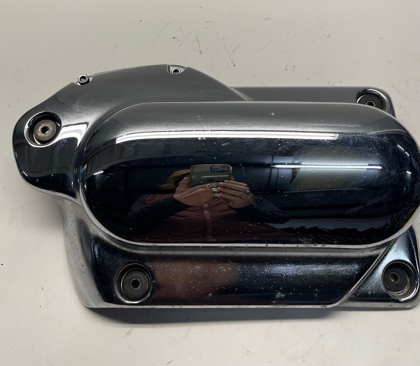 Left Side Engine Cover #3 5EL-21731-00--2002 Yamaha V-Star XVS 1100