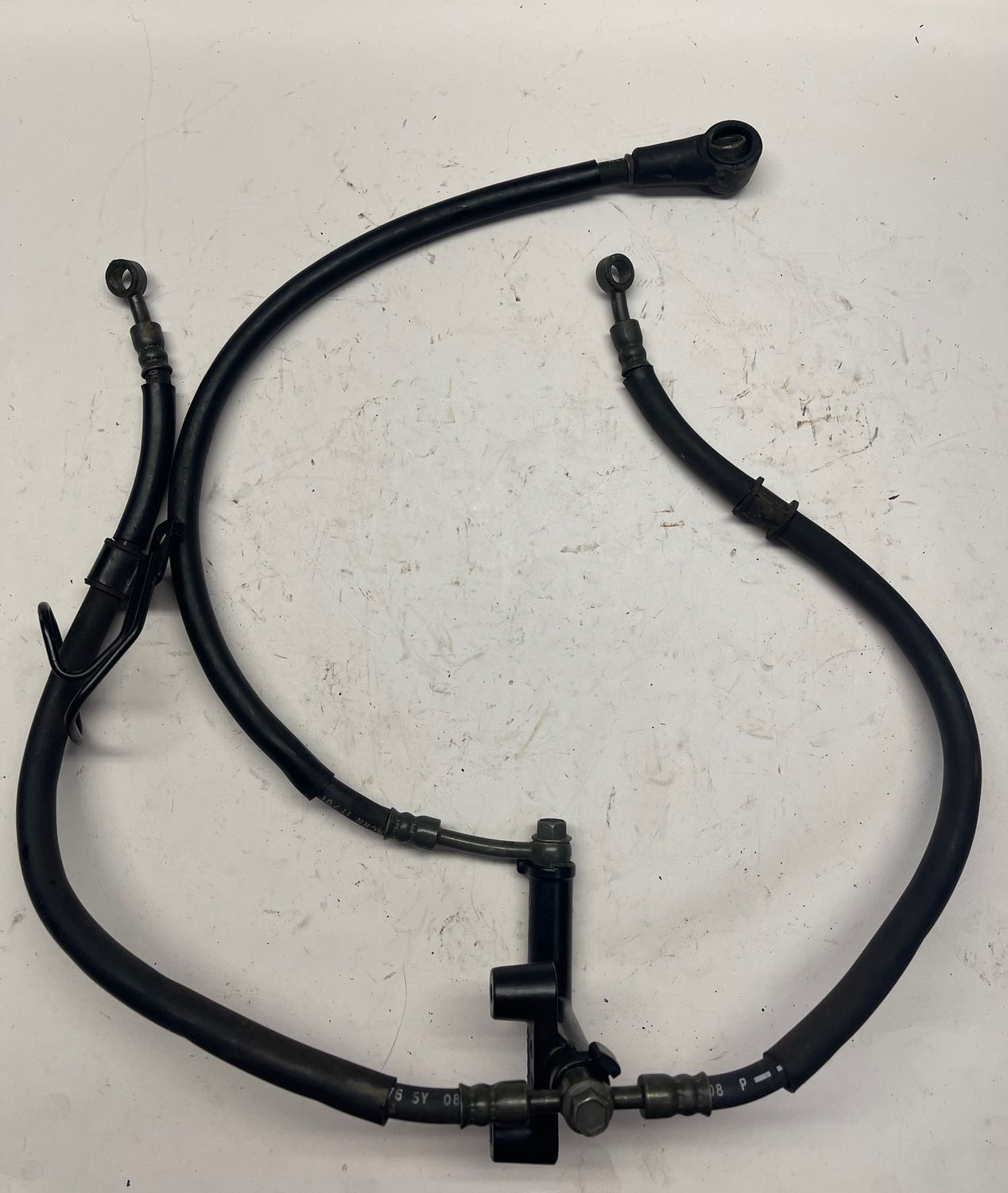 Front Brake Lines Hoses--2002 Yamaha V-Star XVS 1100 Front Brake Lines Hoses--2002 Yamaha V-Star XVS 1100