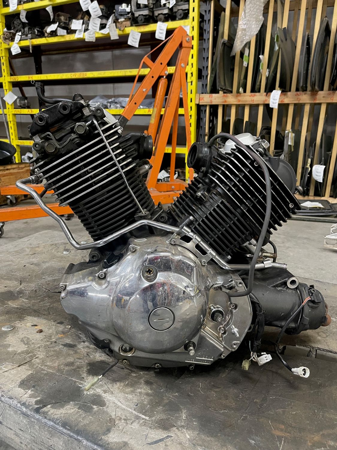 Engine Motor--2002 Yamaha V-Star XVS 1100 Engine Motor--2002 Yamaha V-Star XVS 1100