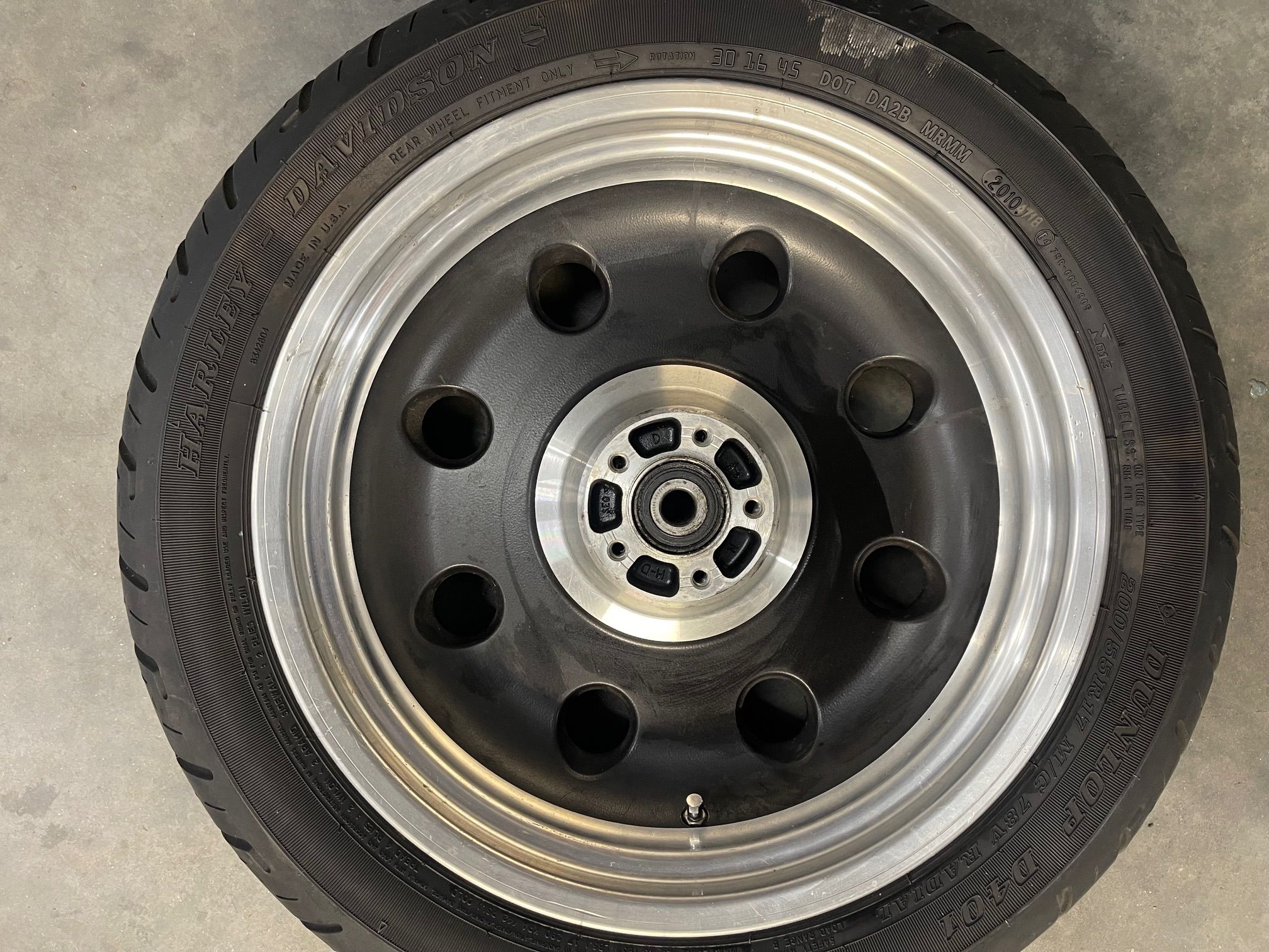 Rear Rim 200/55  17x 6--2008-2017 Harley Softail Night Train