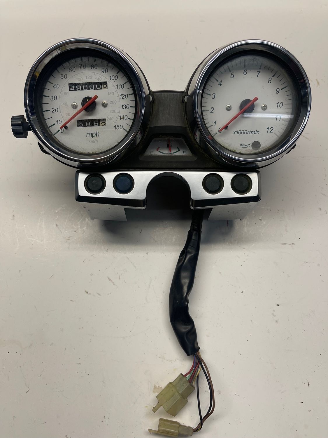 Speedometer Tachometer Gauges--2000 Kawasaki ZR750 F2 Speedometer Tachometer Gauges--2000 Kawasaki ZR750 F2