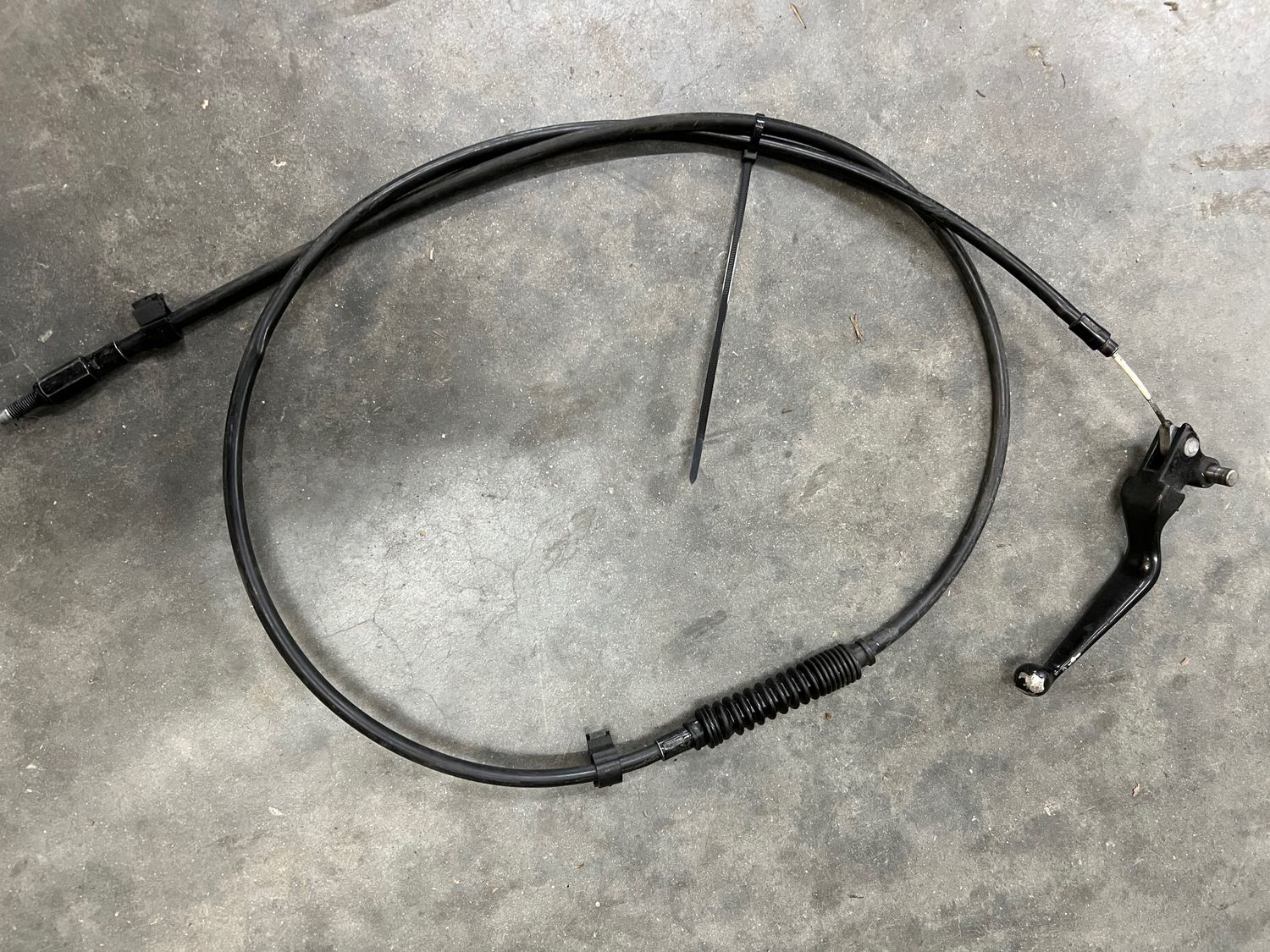 Clutch Cable w/ Lever--2005 Dyna Glide FXD Clutch Cable w/ Lever--2005 Dyna Glide FXD
