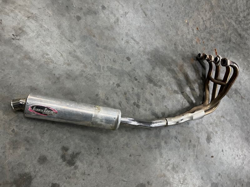 Complete Exhaust Headers Muffler 39178-1802/ 18090-1694--2000 Kawasaki ZR750 F2