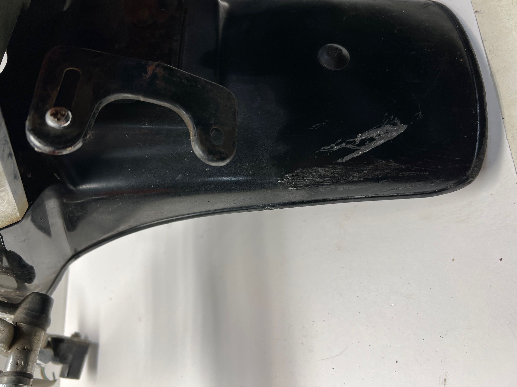 Rear Turn Signals Tag Holder--1981 Honda CX500C