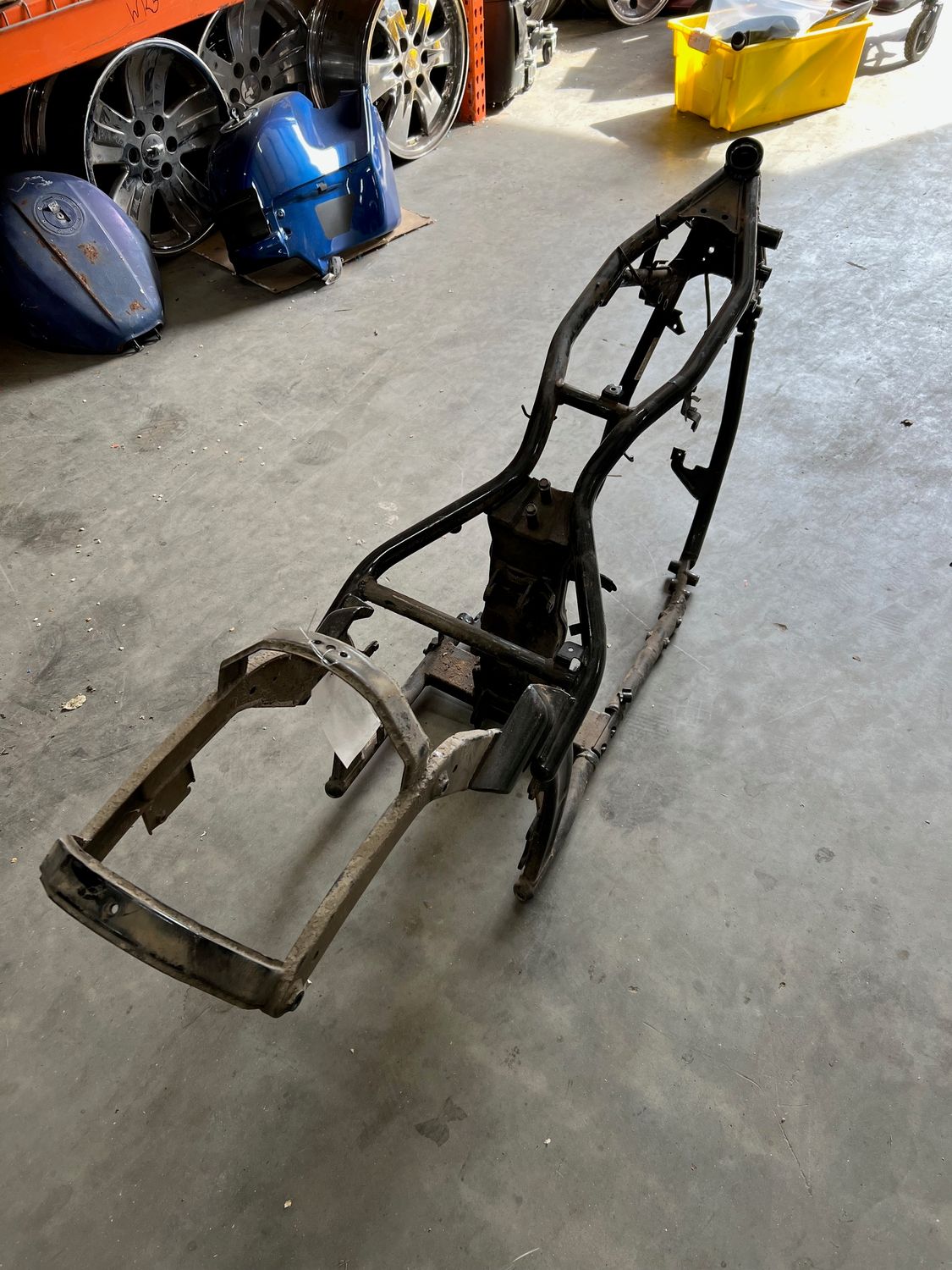 Frame w/ Clear Title-2002 Yamaha V-Star Classic XVS1100