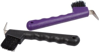 Hoof Pick with Bristles