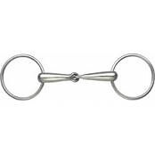 Thick race snaffle