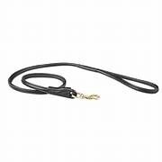 Rolled leather lead