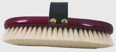 Body brush soft goat hair