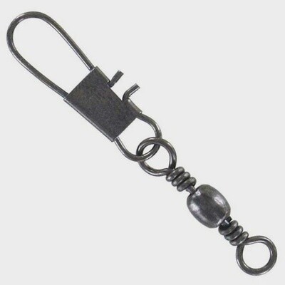 Brass swivel interlock snap