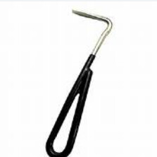 Vinyl Hoof Pick, Colour: Black