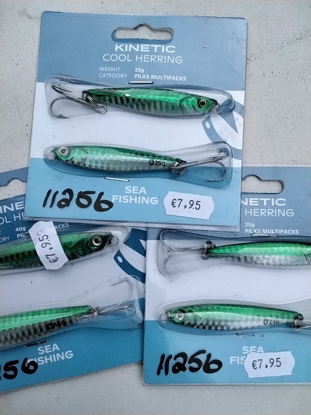 Cool Herring 25g Pilk, Colour: Green