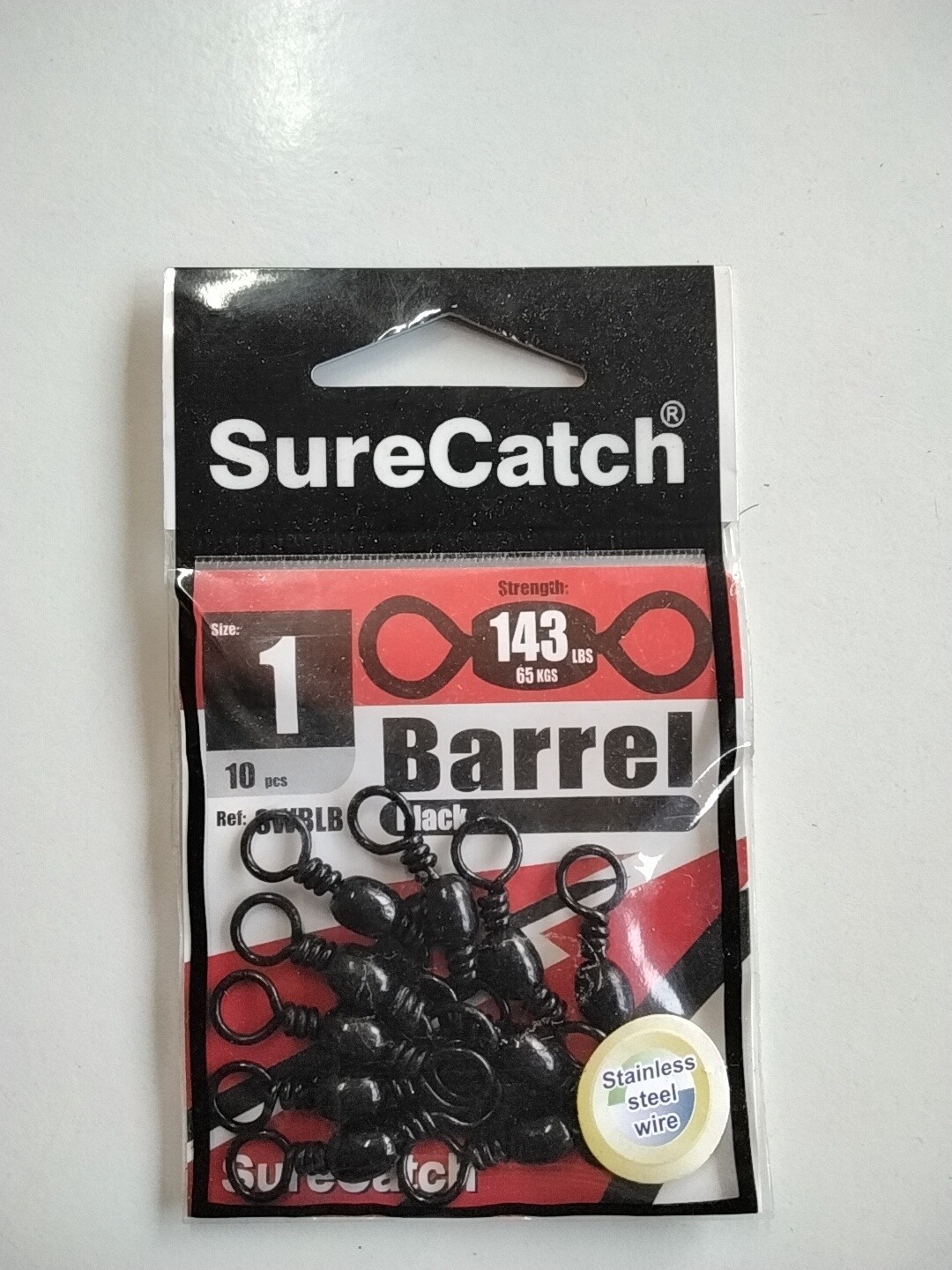 Black barrel swivel