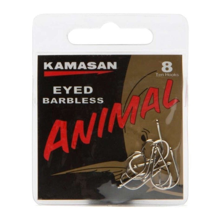Eyed Barbless Hook Size 8