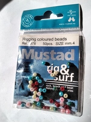 Rigging Coloured Beads 4mm