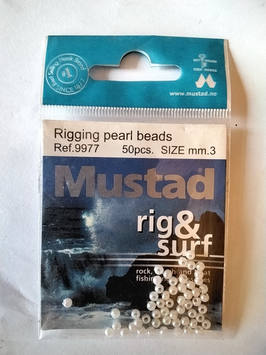 Rigging Pearl Beads, Size: 3mm