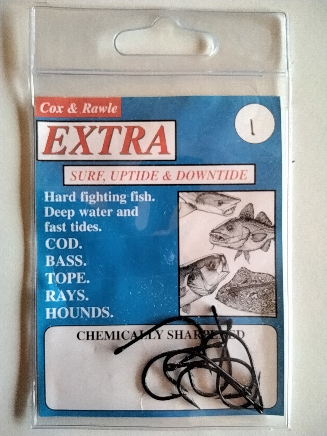 Extra hooks size 1
