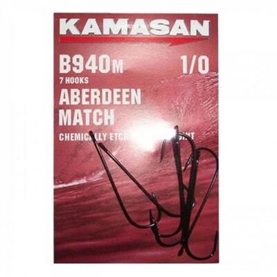 B940M Aberdeen Match Hooks (Size 1)(10 Pack)