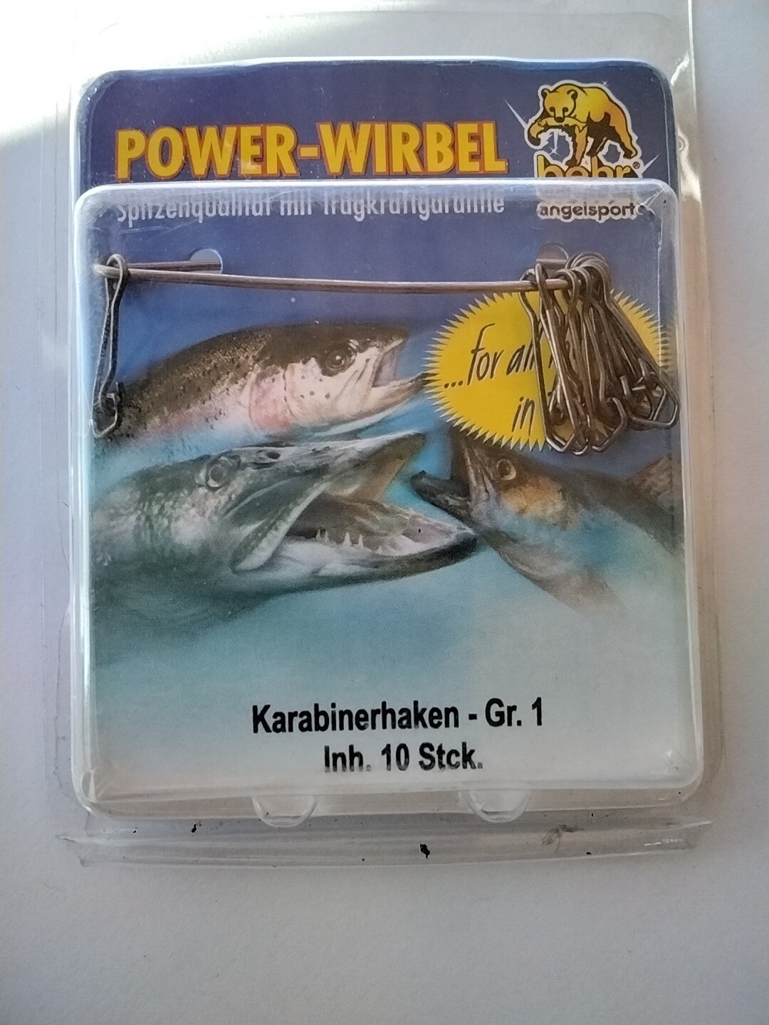 Spring Snap Link Lure Clip, Size: 1