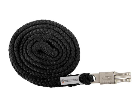 Lead Rope with Panic Hook, Colour: Black