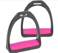 Compositi Premium Profile Stirrups, Size: CHILDRENS, Colour: PINK