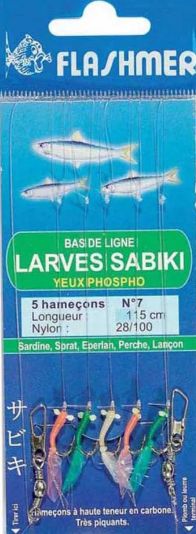 Flashmer Larves Sabiki
