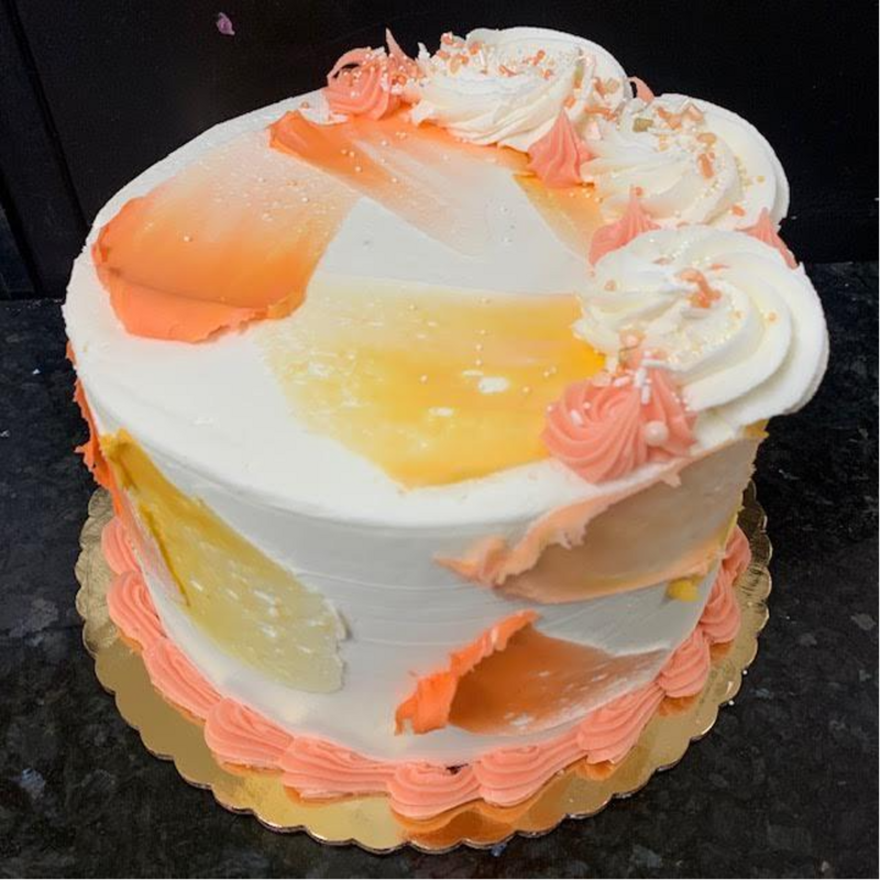 Painted Smear Cake