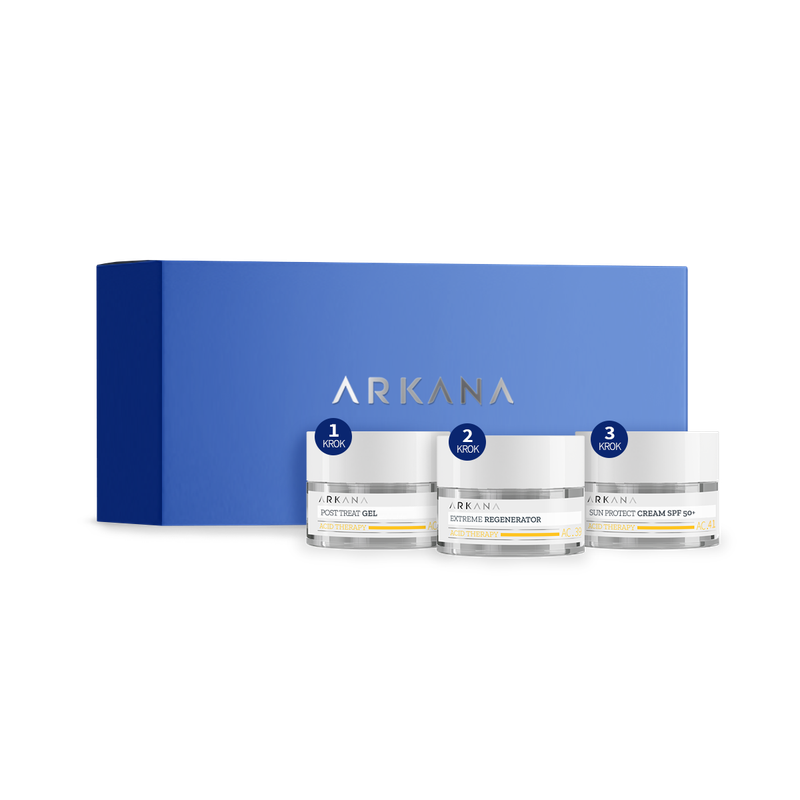 Arkana Posttreat Set – professional post-treatment skin recovery kit