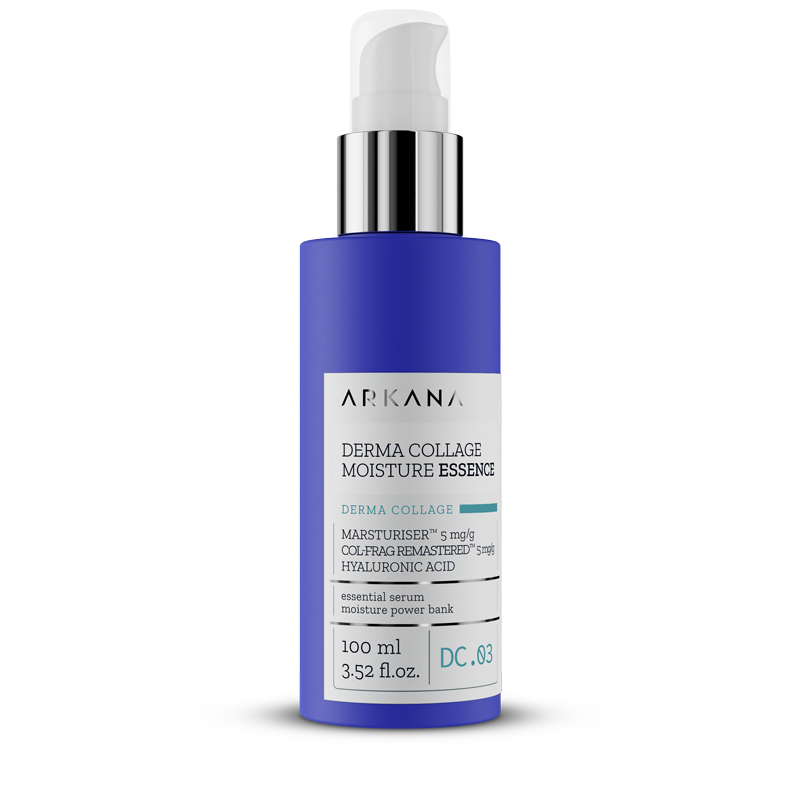 Arkana Derma Collage Moisture Essence – collagen-activating hydrating essence for firm skin