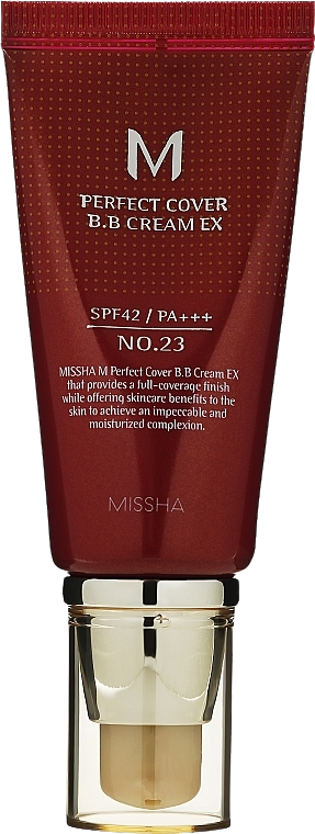Missha Perfect Cover BB Cream SPF42 PA++ – high coverage BB cream with sun protection