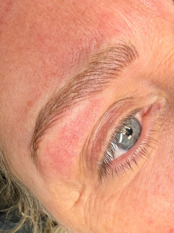 3D Hairstroke Brows Before &amp; After Results