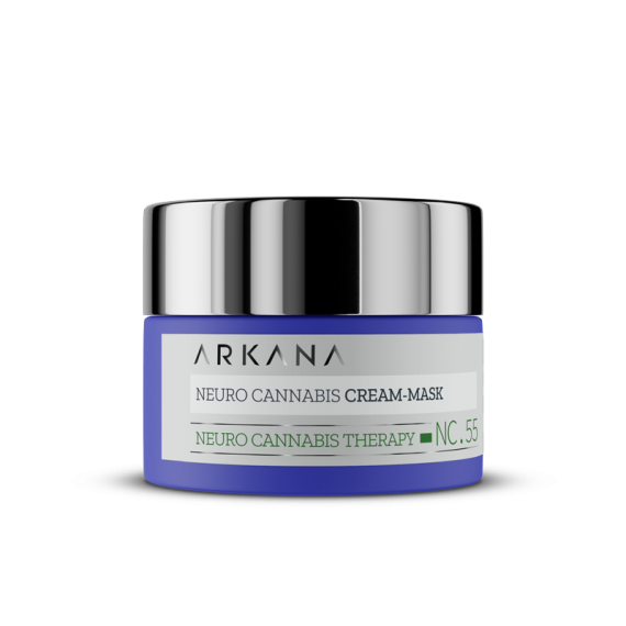 Arkana Neuro Cannabis Cream Mask – calming cream mask for sensitive and reactive skin