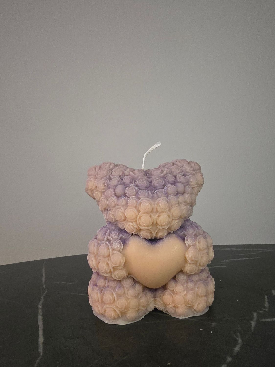 Teddy Love Purple Beige