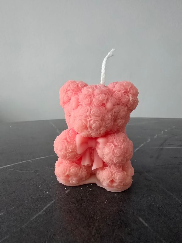 Teddy Friend FloralPink #2